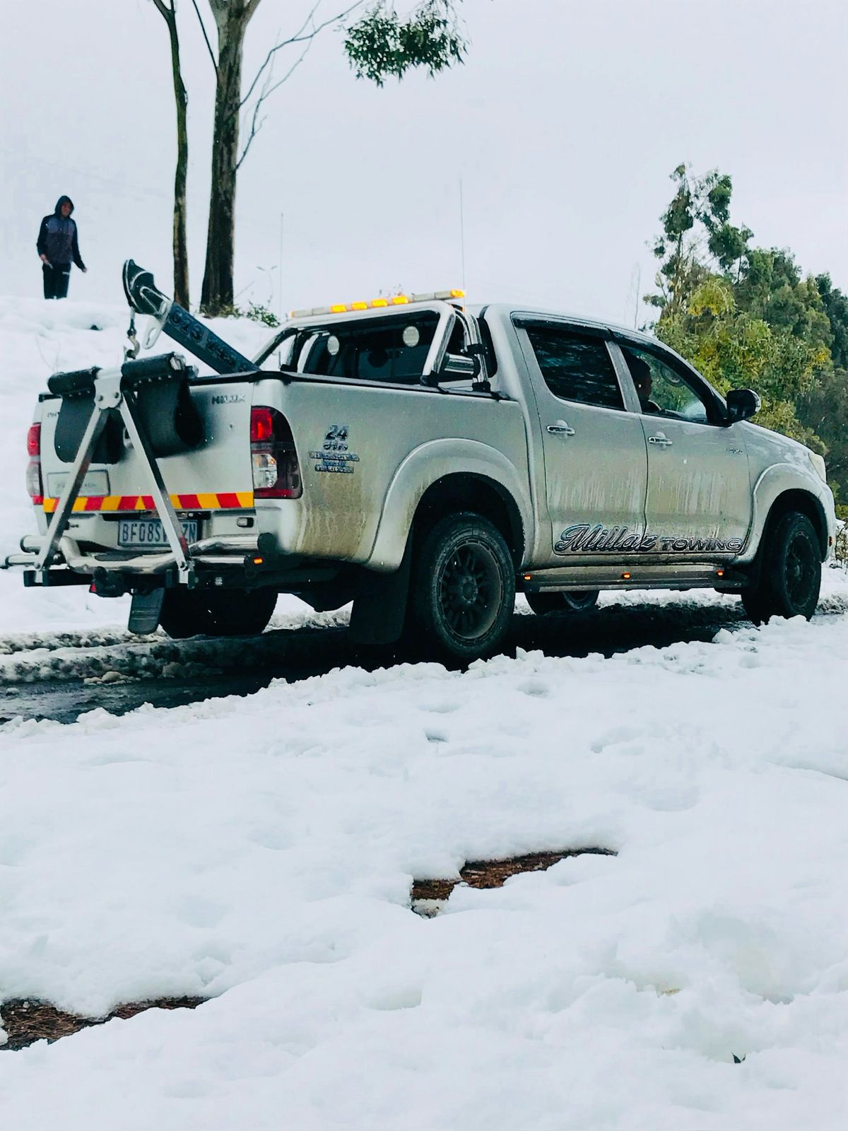 Recovery truck operation